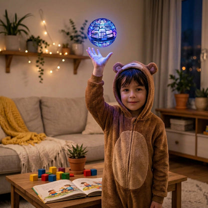 Esfera Voladora Flying Spinner ALMA RD™ - Control con la Mano + Luces LED